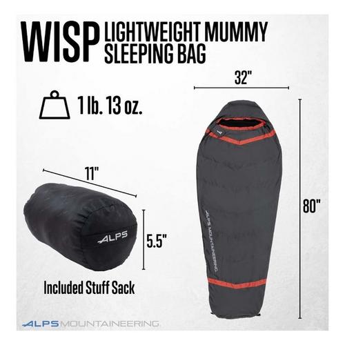 ALPS Mountaineering Wisp Sleeping Bag - Primary Image