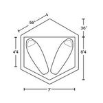 ALPS Mountaineering Trail Tipi 2-Person Tent - Thumbnail 6 of 7