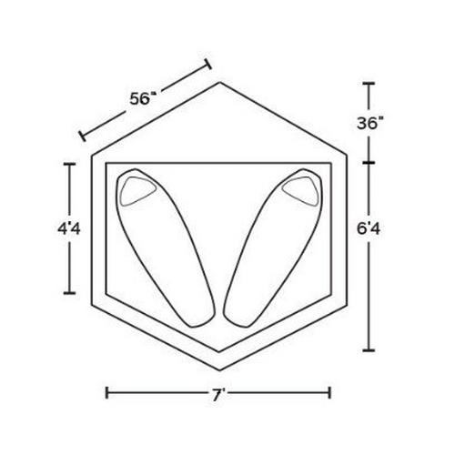 ALPS Mountaineering Trail Tipi 2-Person Tent - Primary Image