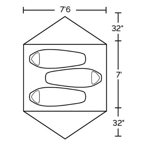 ALPS Mountaineering Lynx 3 Person Tent - Primary Image