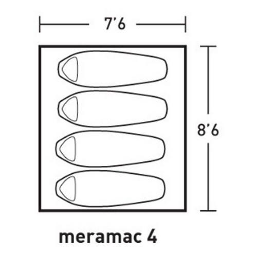 ALPS Mountaineering Meramac 4 Person Tent - Primary Image