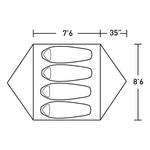 ALPS Mountaineering Taurus 4 Person Tent - Thumbnail 5 of 5