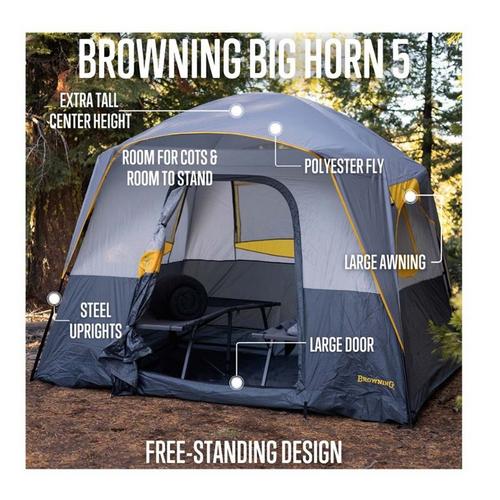 Browning Big Horn 5-Person Camping Tent - Primary Image