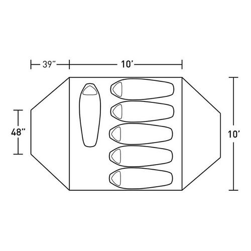ALPS Mountaineering Taurus 6-Person Camping Tent - Primary Image