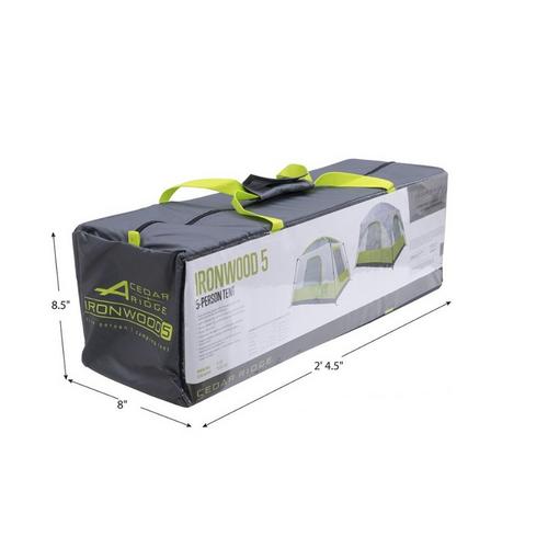Cedar Ridge Ironwood 5-Person Tent - Primary Image
