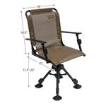 ALPS OutdoorZ Stealth Hunter Deluxe Chair - Thumbnail 6 of 8