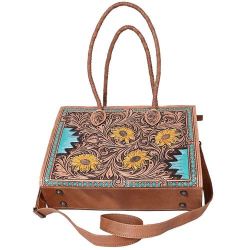 American Darling Hand Tooled Floral Shoulder Bag - Primary Image