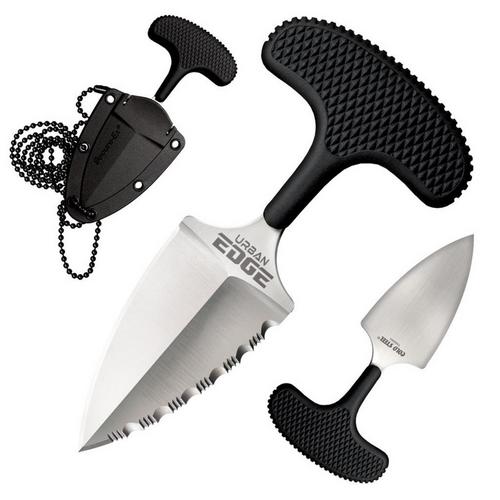 Cold Steel Urban Edge Plane/Serrated Fixed Blade Knife - Primary Image