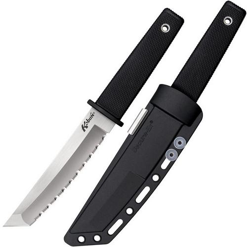Cold Steel Kobun Tanto Serrated Fixed Blade Knife - Primary Image