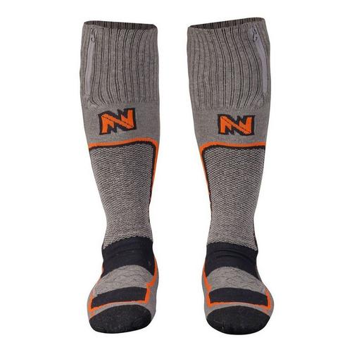 Mobile Warming 3.7V Pro Merino Heated Crew Hunting Socks - Primary Image