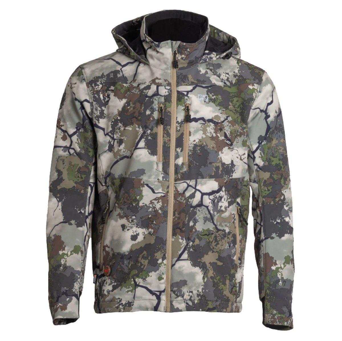 Mobile Warming Men's  Kcx Terrain Heated Hooded Softshell Jacket