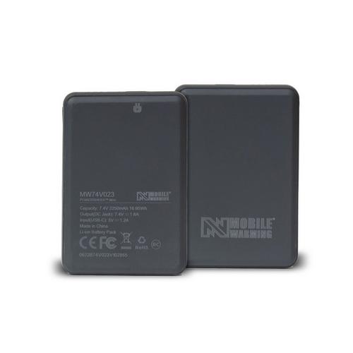 Mobile Warming Powersheer 7.4v Mini Battery & Cable 2-Pack Clamshell