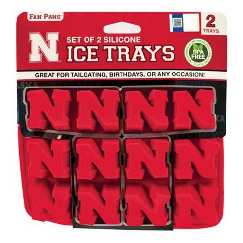 Masterpieces Puzzle Co. Nebraska Cornhuskers Ice Tray 2 Pack - Primary Image