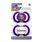 Masterpieces Puzzle Co Minnesota Vikings Pacifier 2pk - Thumbnail 1 of 2