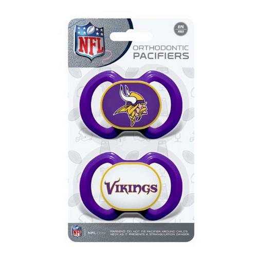 Masterpieces Puzzle Co Minnesota Vikings Pacifier 2pk - Primary Image