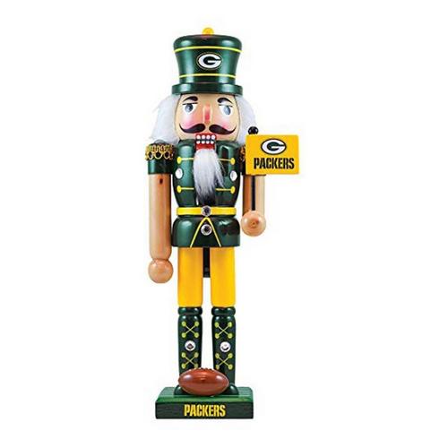 Masterpieces Puzzle Co. Green Bay Packers Nutcracker Statue - Primary Image