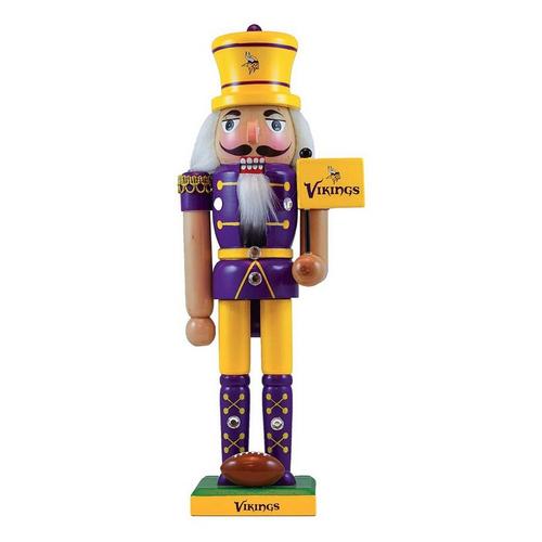 Masterpieces Puzzle Co. Minnesota Vikings Nutcracker Statue - Primary Image