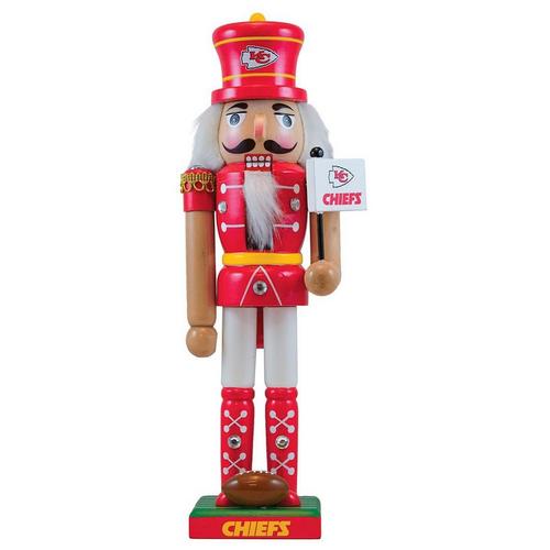 Masterpieces Puzzle Co Kansas City Chiefs Nutcracker Statue - Primary Image