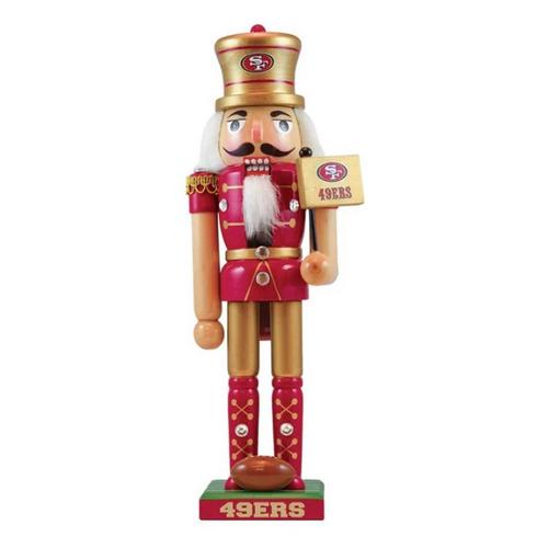 Masterpieces Puzzle Co. San Francisco 49ers Collectible Nutcracker - Primary Image