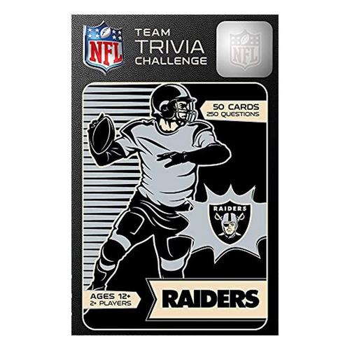 Masterpieces Puzzle Co Las Vegas Raiders Trivia Game - Primary Image