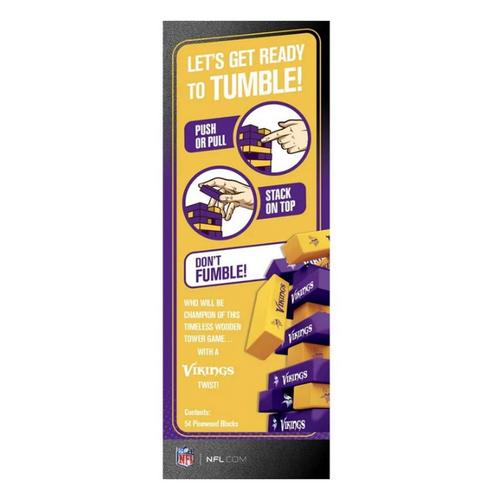 Masterpieces Puzzle Co. Minnesota Vikings Tumble Tower - Primary Image