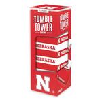 Masterpieces Puzzle Co. Nebraska Cornhuskers Tumble Tower Game - Thumbnail 1 of 3