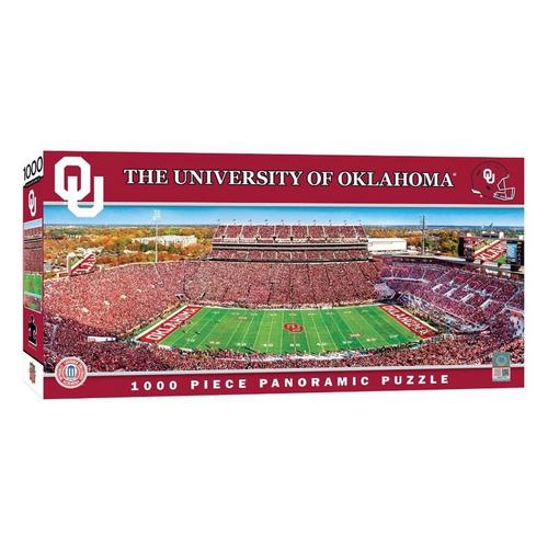 Masterpieces Puzzle Co. Oklahoma Sooners 1000pc Panoramic Puzzle - Primary Image