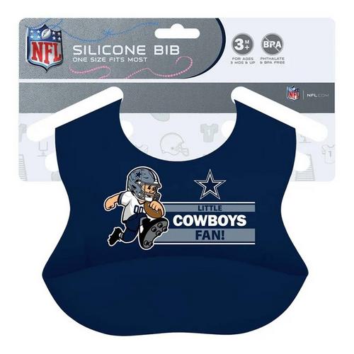 Masterpieces Puzzle Co. Dallas Cowboys Silicone Bib - Primary Image