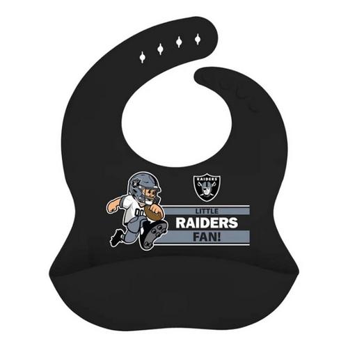 Masterpieces Puzzle Co. Las Vegas Raiders Silicone Bib - Primary Image