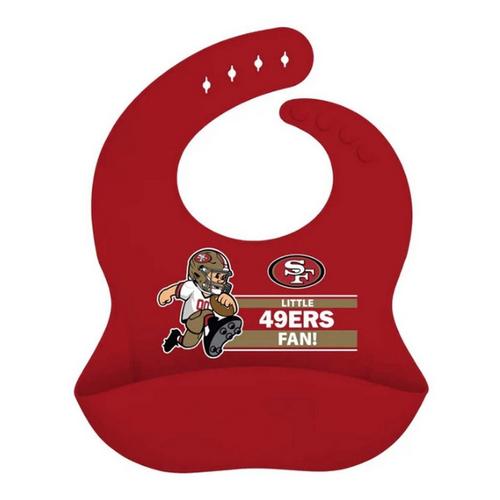 Masterpieces Puzzle Co. San Francisco 49ers Silicone Bib - Primary Image