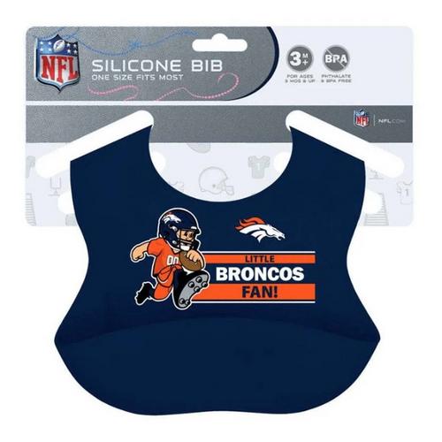 Masterpieces Puzzle Co. Denver Broncos Silicone Bib - Primary Image