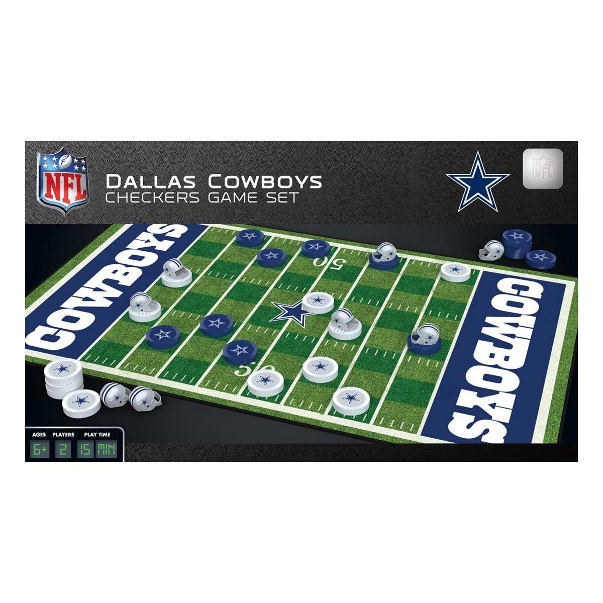 Masterpieces Puzzle Co. Dallas Cowboys Checkers
