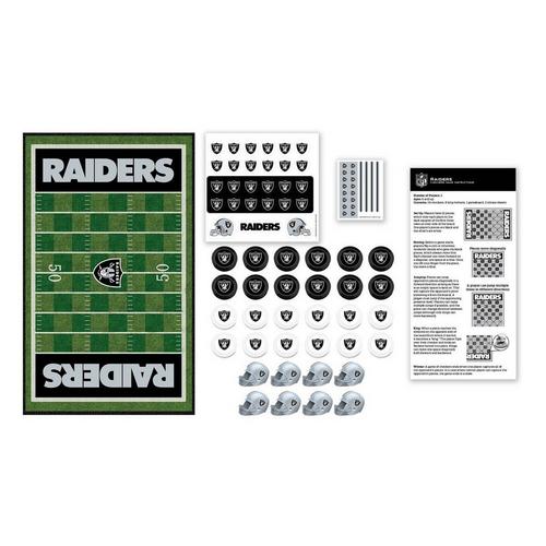 Masterpieces Puzzle Co. Las Vegas Raiders Checkers - Primary Image