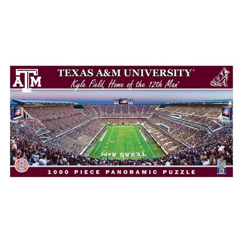 Masterpieces Puzzle Co. Texas A&M Aggies 1000pc Panoramic Puzzle - Primary Image