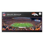 Masterpieces Puzzle Co. Denver Broncos 1000pc Panoramic Puzzle - Thumbnail 1 of 2