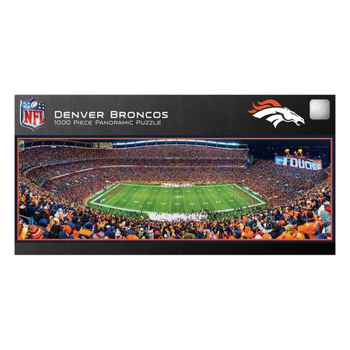 Masterpieces Puzzle Co. Denver Broncos 1000pc Panoramic Puzzle - Primary Image