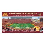 Masterpieces Puzzle Co Minnesota Golden Gophers 1000pc. Panoramic Puzzle - Thumbnail 1 of 2