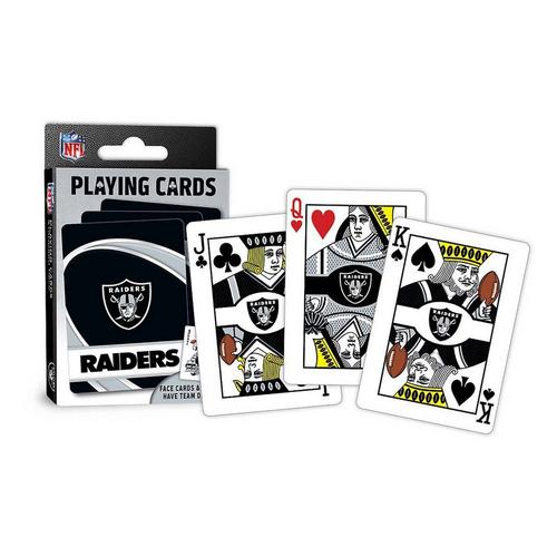 Masterpieces Puzzle Co. Las Vegas Raiders Playing Cards - Primary Image