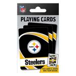 Masterpieces Puzzle Co. Pittsburgh Steelers Playing Cards - Thumbnail 1 of 2