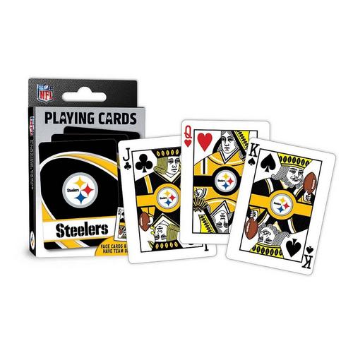 Masterpieces Puzzle Co. Pittsburgh Steelers Playing Cards - Primary Image