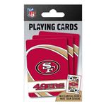 Masterpieces Puzzle Co. San Francisco 49ers Playing Cards - Thumbnail 1 of 2