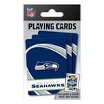 Masterpieces Puzzle Co. Seattle Seahawks Playing Cards - Thumbnail 1 of 2