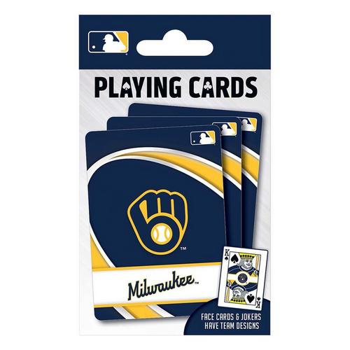 Masterpieces Puzzle Co. Milwaukee Brewers Playing Cards - Primary Image