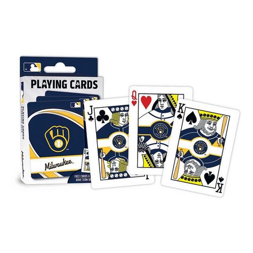 Masterpieces Puzzle Co. Milwaukee Brewers Playing Cards - Primary Image