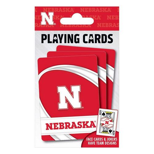 Masterpieces Puzzle Co. Nebraska Cornhuskers Playing Cards - Primary Image