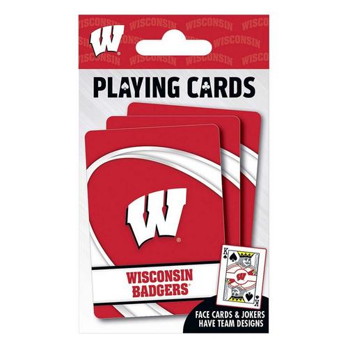 Masterpieces Puzzle Co. Wisconsin Badgers Playing Cards - Primary Image