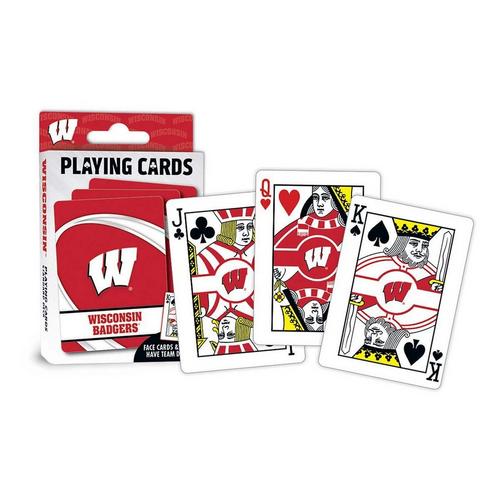 Masterpieces Puzzle Co. Wisconsin Badgers Playing Cards - Primary Image