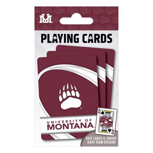 Masterpieces Puzzle Co. Montana Grizzlies Playing Cards - Primary Image