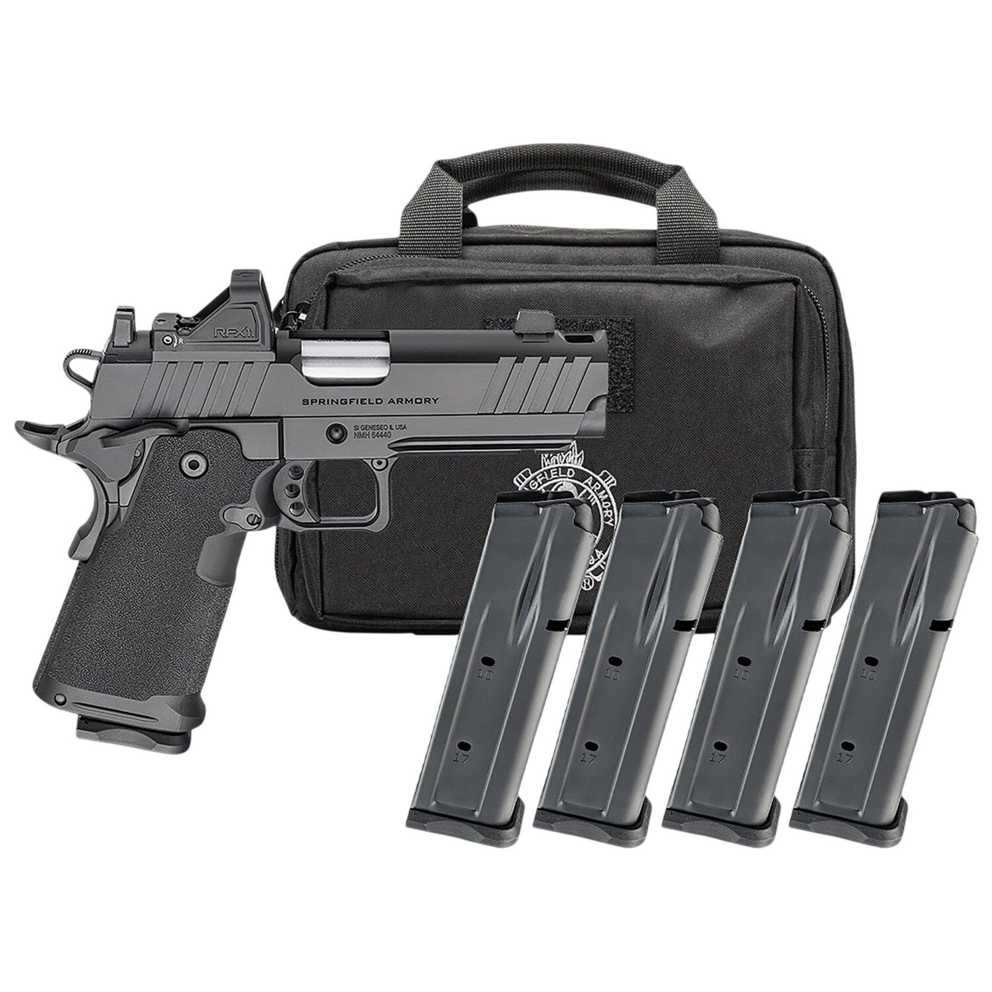 Springfield Armory 1911 DS Prodigy Gear Pac With Viridian RFX-11