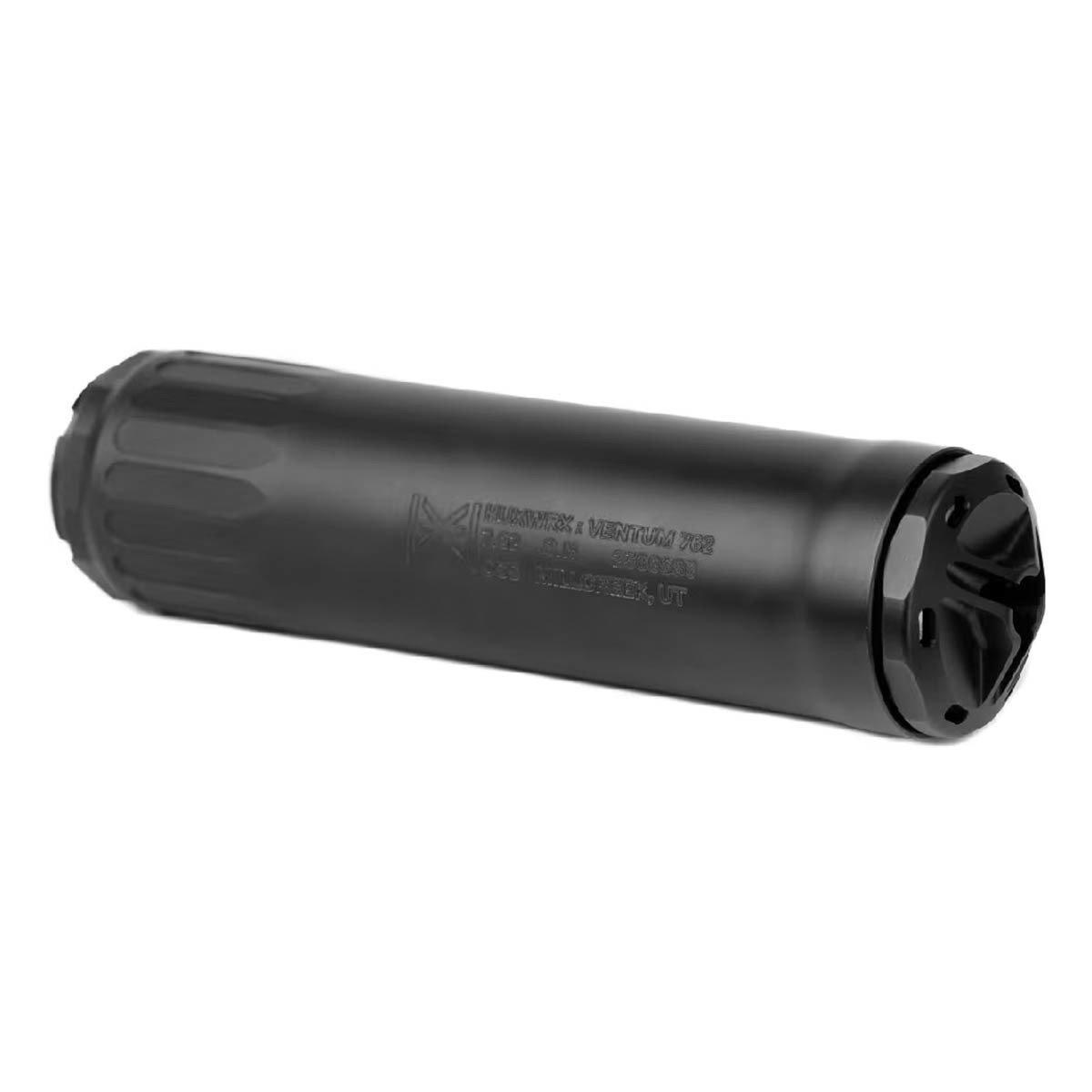 HUXWRX Ventum 762 Rifle Suppressor with HUB Direct Thread Adapter - HUXWRX